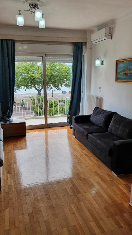 Nafpaktos Beach House Sea View Apartment First Floor ภายนอก รูปภาพ